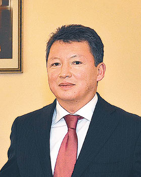 President of the Kazakhstan Boxing Federation Timur Kulibayev
