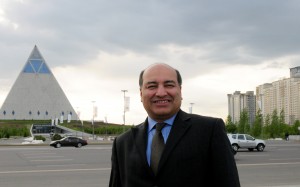 Sir Suma Chakrabarti visited Astana in May 2013 to participate in the Foreign Investor's Council under the President of Kazakhstan.