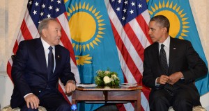 Nazarbayev and Obama