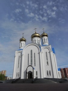 The Uspensky (Assumption) Cathedral, Astana/Kazakhstan. Oct.  2013. Photo: Ursula Gelis.