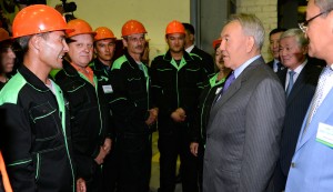 Посещение Усть-Каменогорского завода технологического оборудования