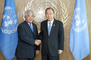 Secretary-General Meets Foreign Affairs of the Republic of Kazakhstan.