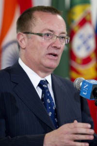 USG for Political Affairs, Mr. Jeffrey Feltman speaks to media following Security Council Consultations -Middle East (Syria)