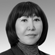 Chair of the Union of Women Entrepreneurs and member of the Mazhilis of the Parliament of Kazakhstan Meruert Kazbekova.