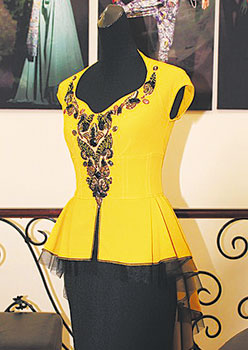 Aida Kaumenova’s dresses are a combination of elegance and style. 1361321457