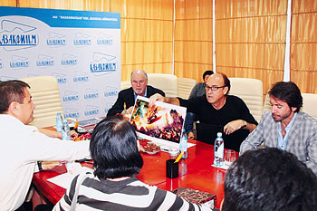 Hollywood director signed a contract with KazakhFilm to shoot “Arabian Nights” in Kazakhstan . 1361322533