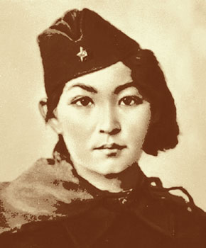 Aliya Moldagulova, national hero of Kazakhstan. 1363171863