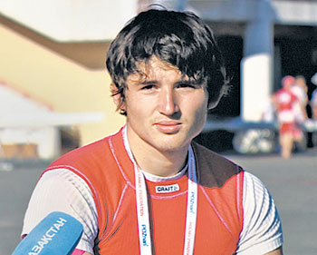 Sergey Yemelyanov was the first Kazakhstan rower to win a medal. 1372264707