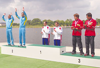 Shymkent rowers did their best and won four gold medals during the World Cup of Rowing and Canoeing in the Czech Republic and Poland. 1372264738