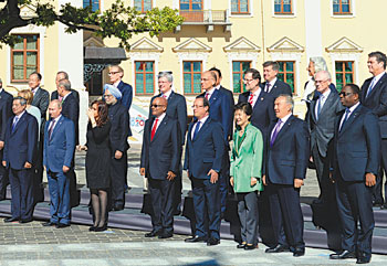 The causes of the ongoing global financial crisis were raised by President Nursultan Nazarbayev in his address to a session of the G20 summit. 1378868185